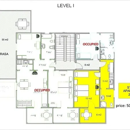 Apartment Kastel Gomilica Marina Studio 1 *